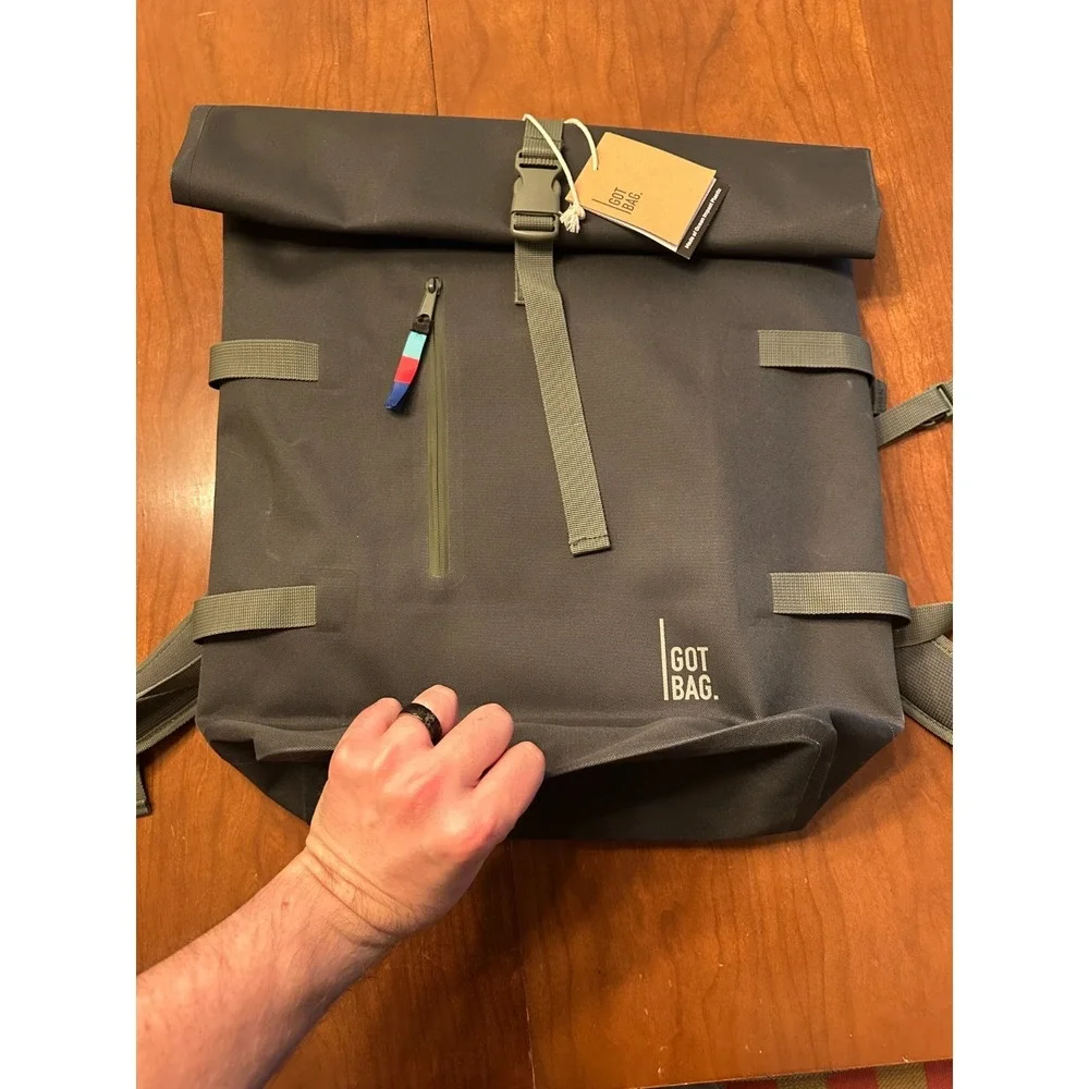 GOT BAG - ROLLTOP Backpack, Hiking & Travel w/ 15